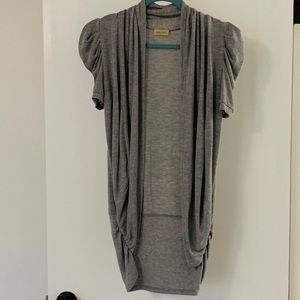 Pretty Good Short Sleeve Open Sweater